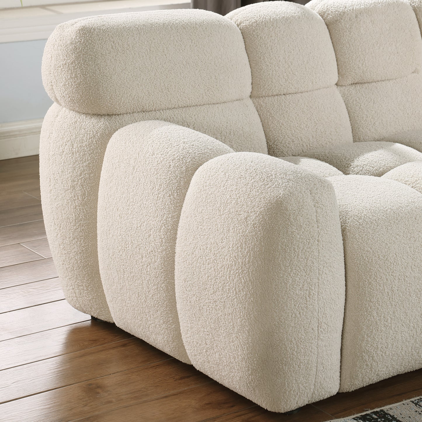 Loverseater marshmallow sofa,boucle sofa , Beige