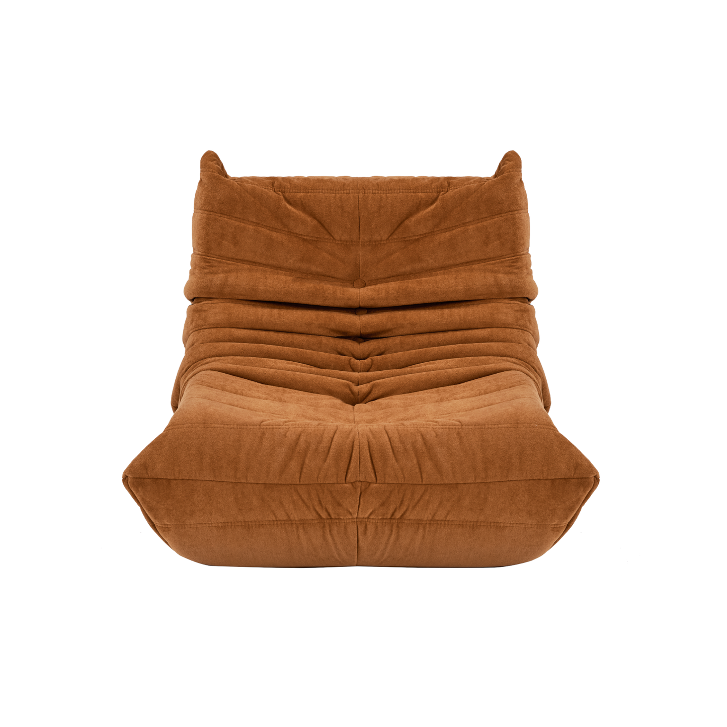 Floor sofa Bean Bag Chair , Lounger Memory Foam Chair , Caramel