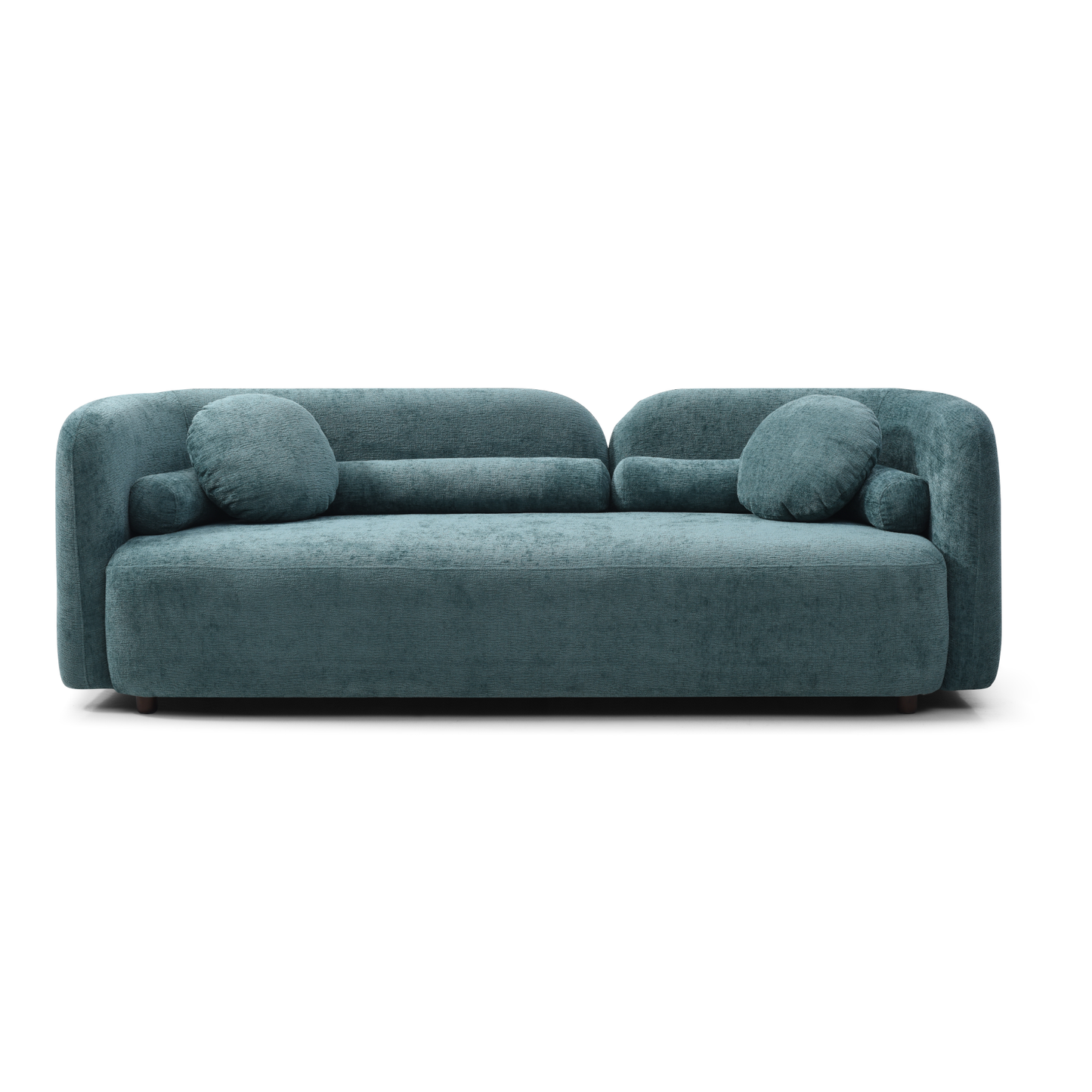 3 Seater Luxury Modern Sofa Couch, Minimalist Couch , Teal