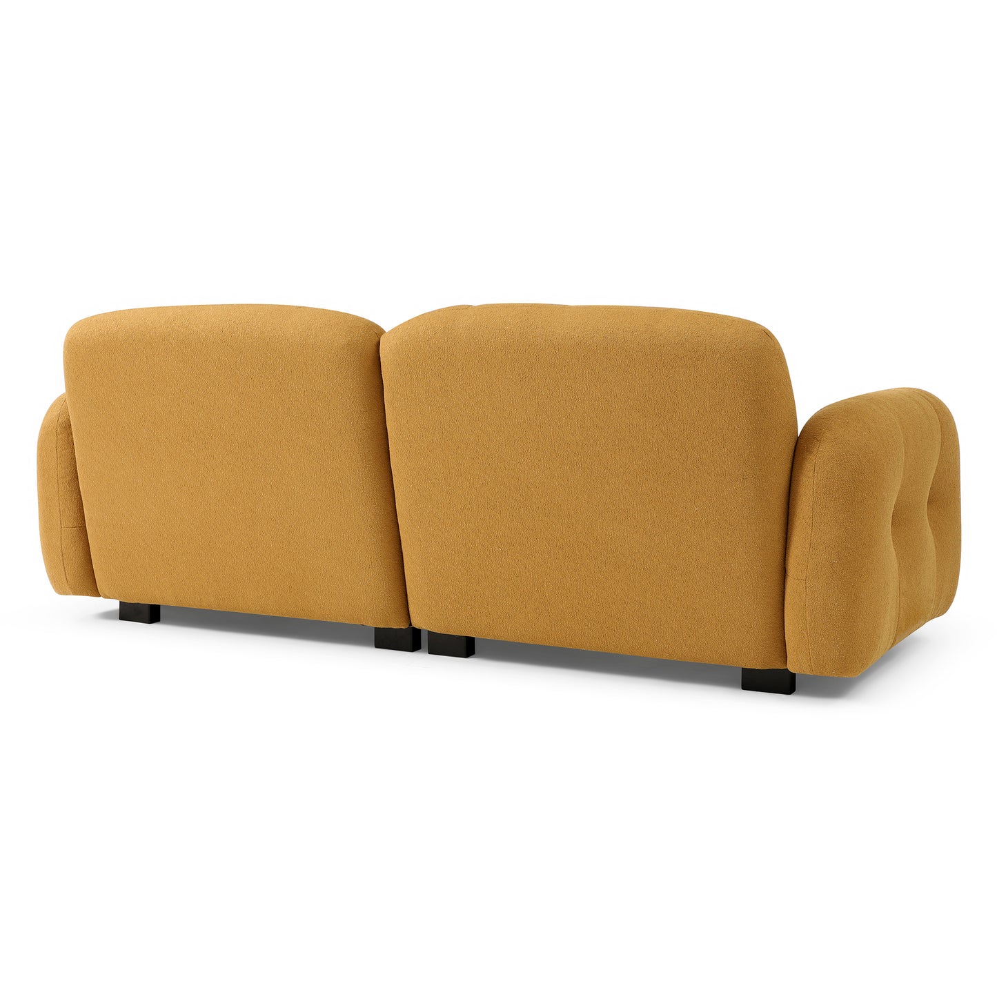 81.48" Modern Sofa Couch,3-Seater Teddy Sofa