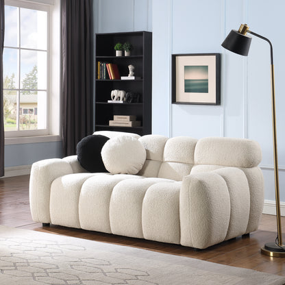 Loverseater  marshmallow sofa,boucle sofa , Beige