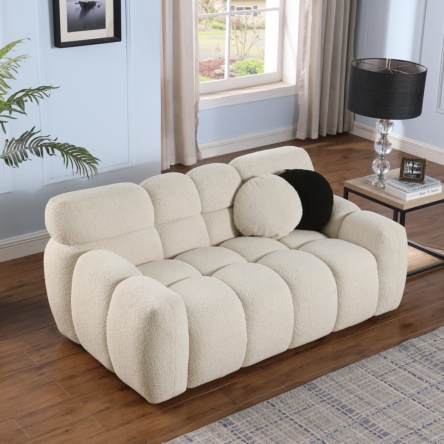 Loverseater  marshmallow sofa,boucle sofa , Beige