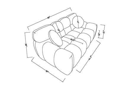 Loverseater  marshmallow sofa,boucle sofa , Beige