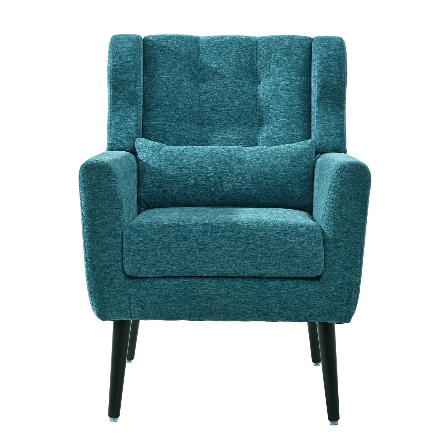 Modern Accent Chair Upholstered Foam Filled Living Room Chairs,Teal