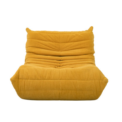 Floor sofa Bean Bag Chair , Lounger Memory Foam Chair,Yellow