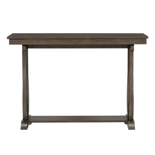 48-Inch Rustic Vintage Console Entryway Table,Walnut